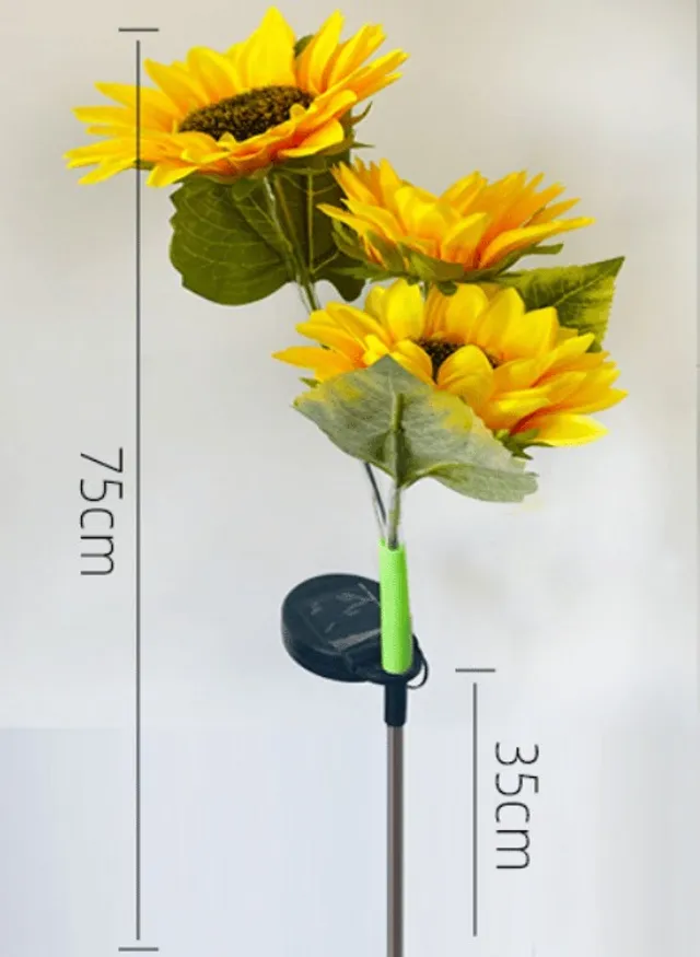 🌞Solar LED Sunflower Garden Lights-29.6inch/75cm