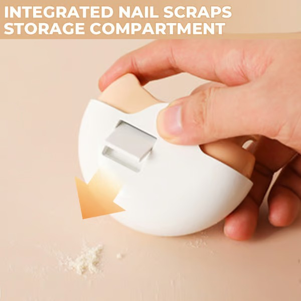 🎁 Hot Sale 49% OFF 🔥 2 in 1 Electric Polishing Automatic Nail Clippers 💅
