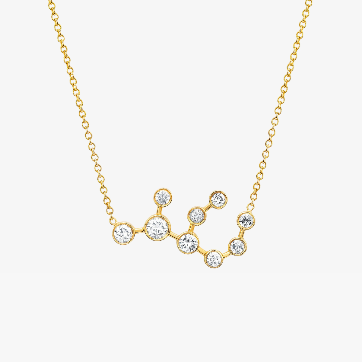 Virgo Constellation Necklace