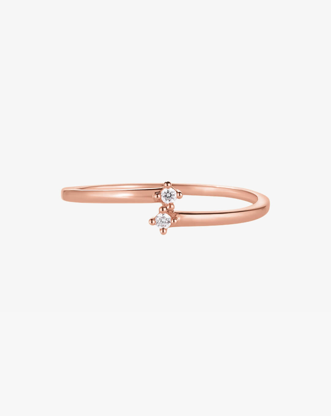 Exquisite Diamond Wrap Ring