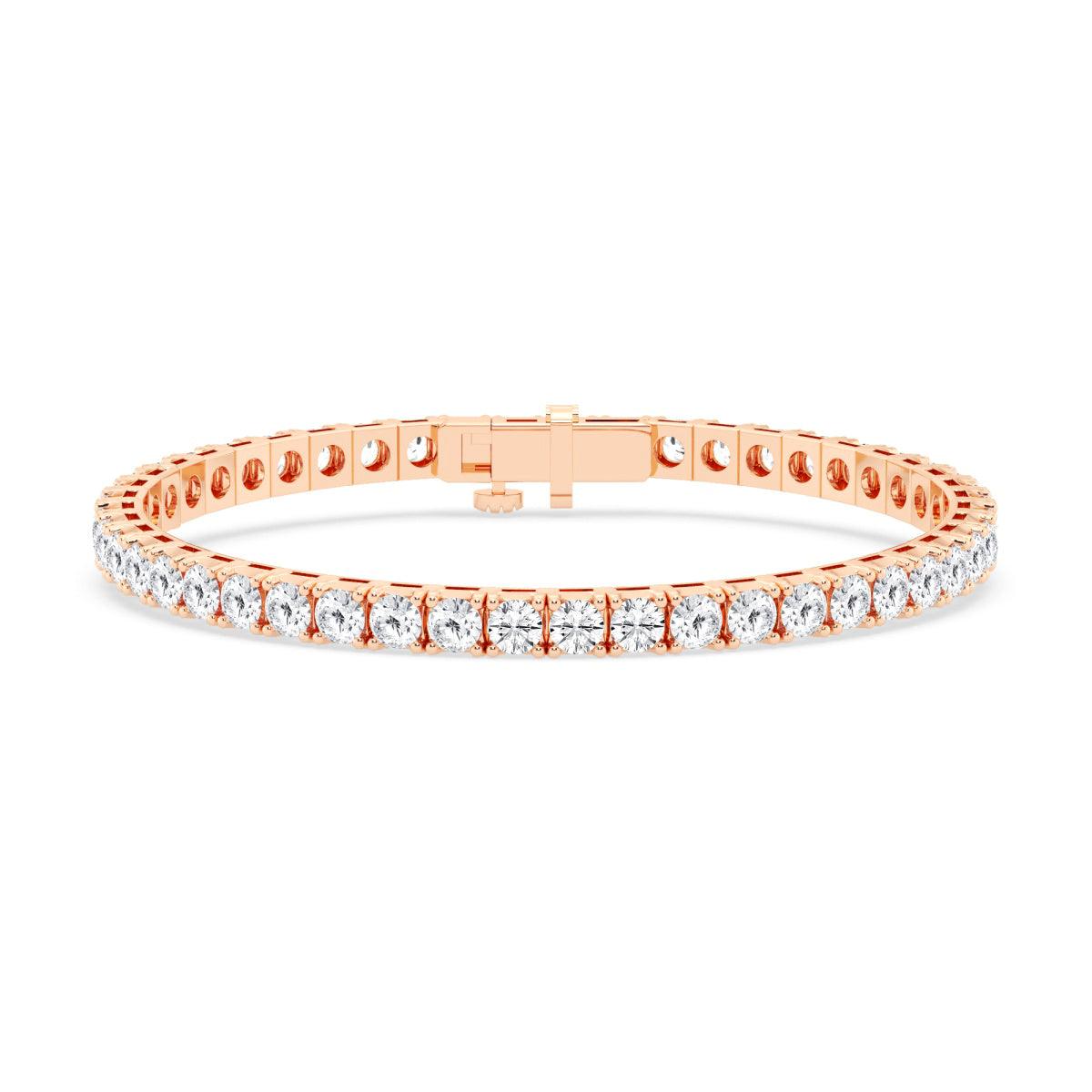 4 Prong Box Tennis Bracelet - Intou