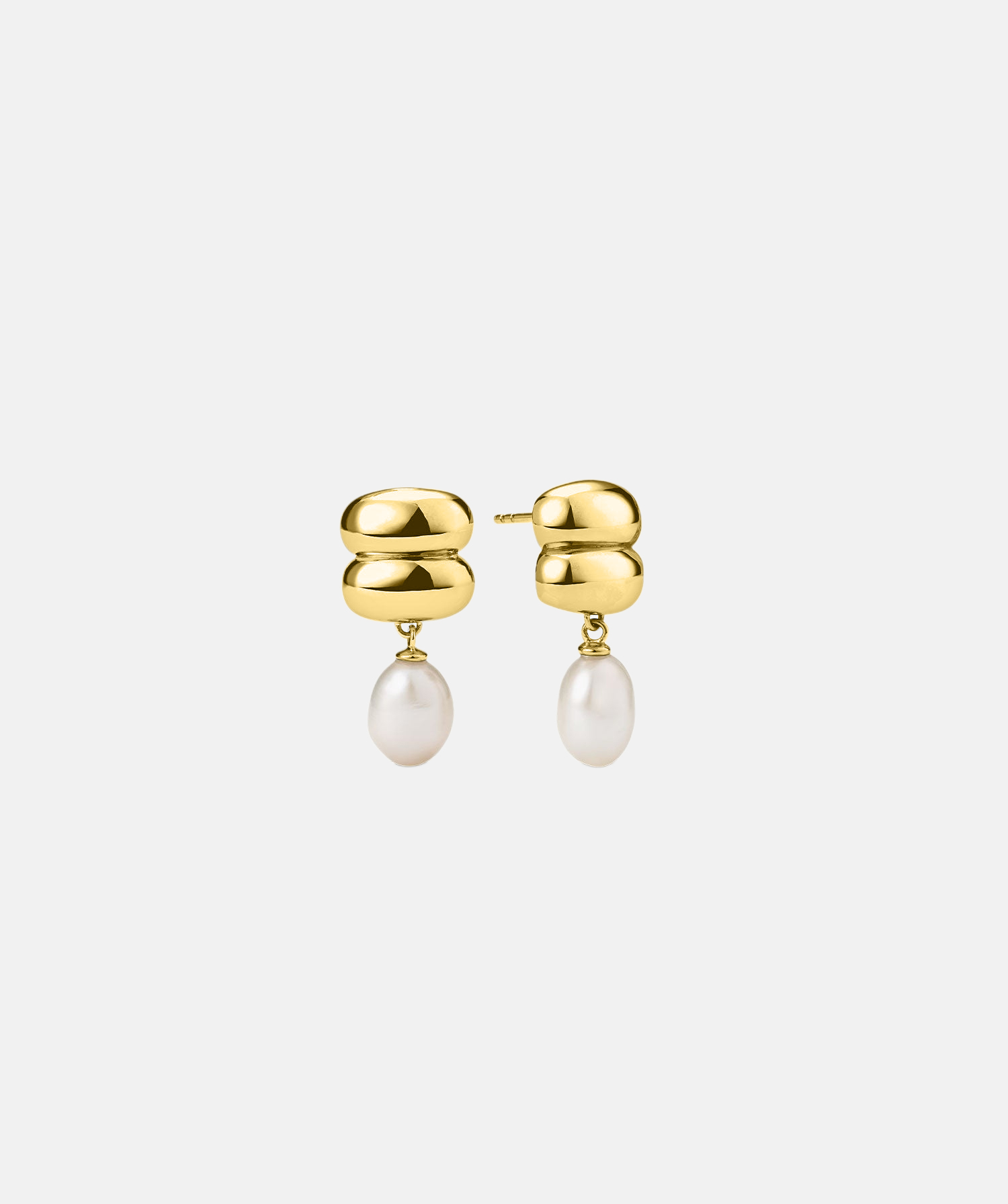 Charm Chic Pearl Drop Earrings
