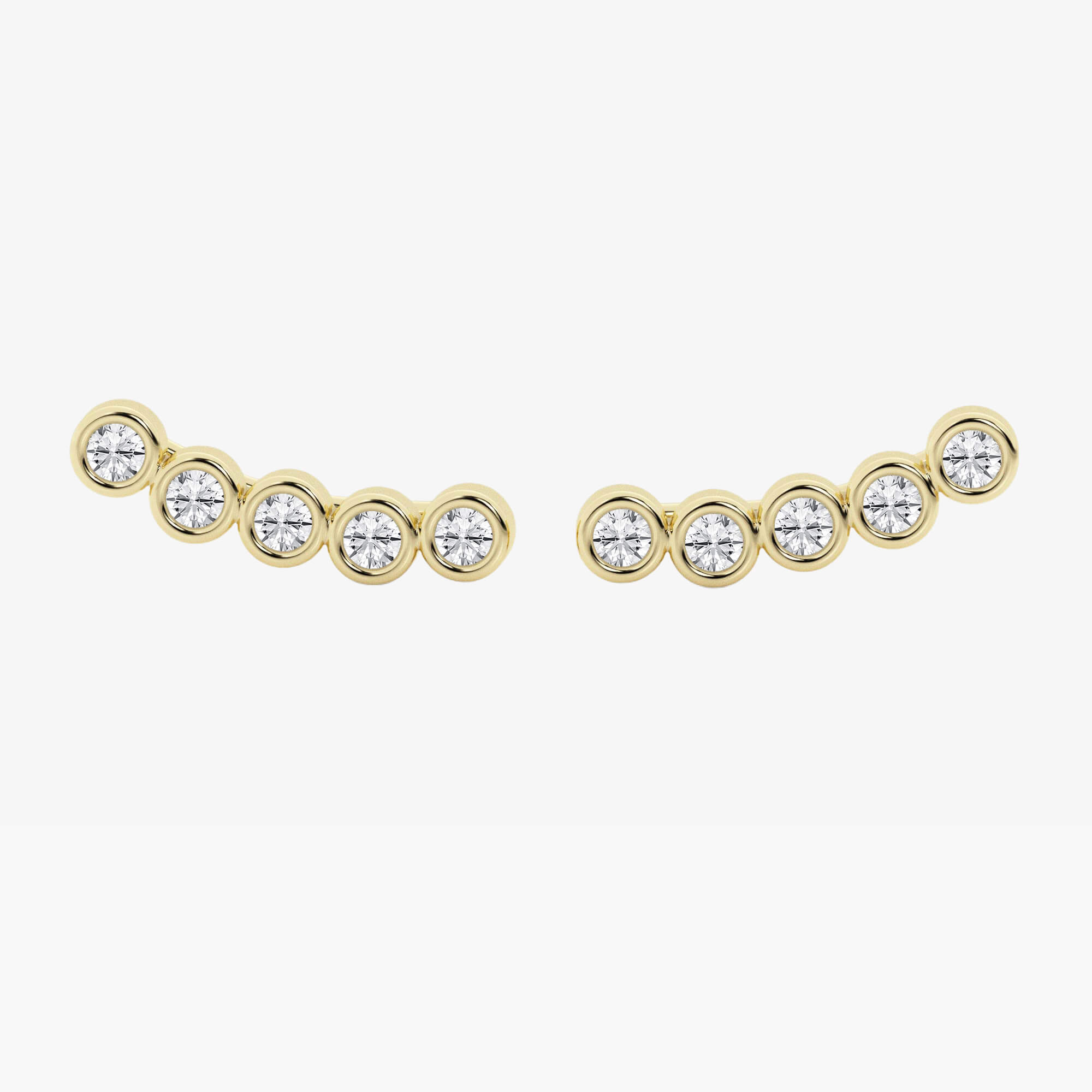 Round Diamond Fashion Earrings