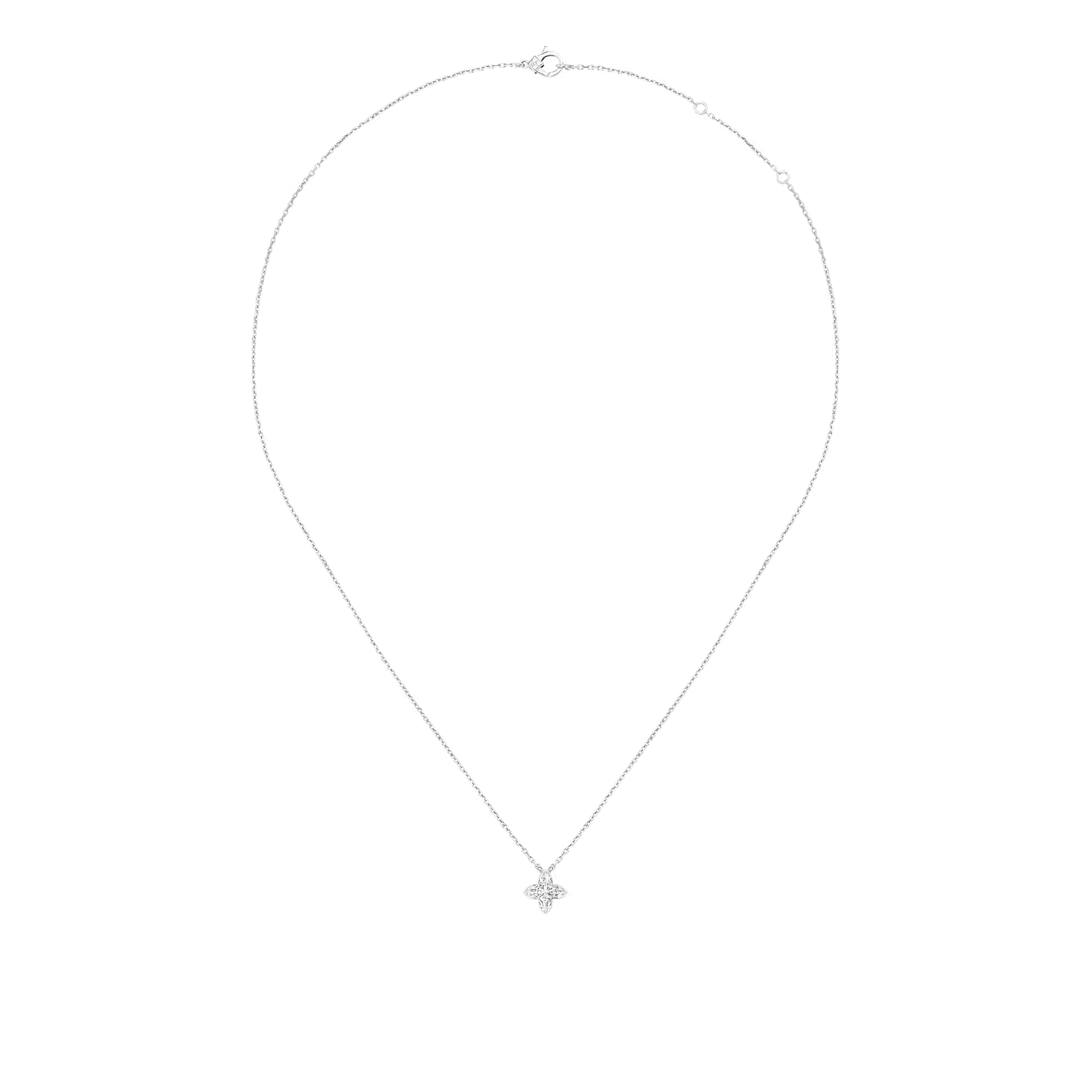 4 Star Cut Diamonds Pendant