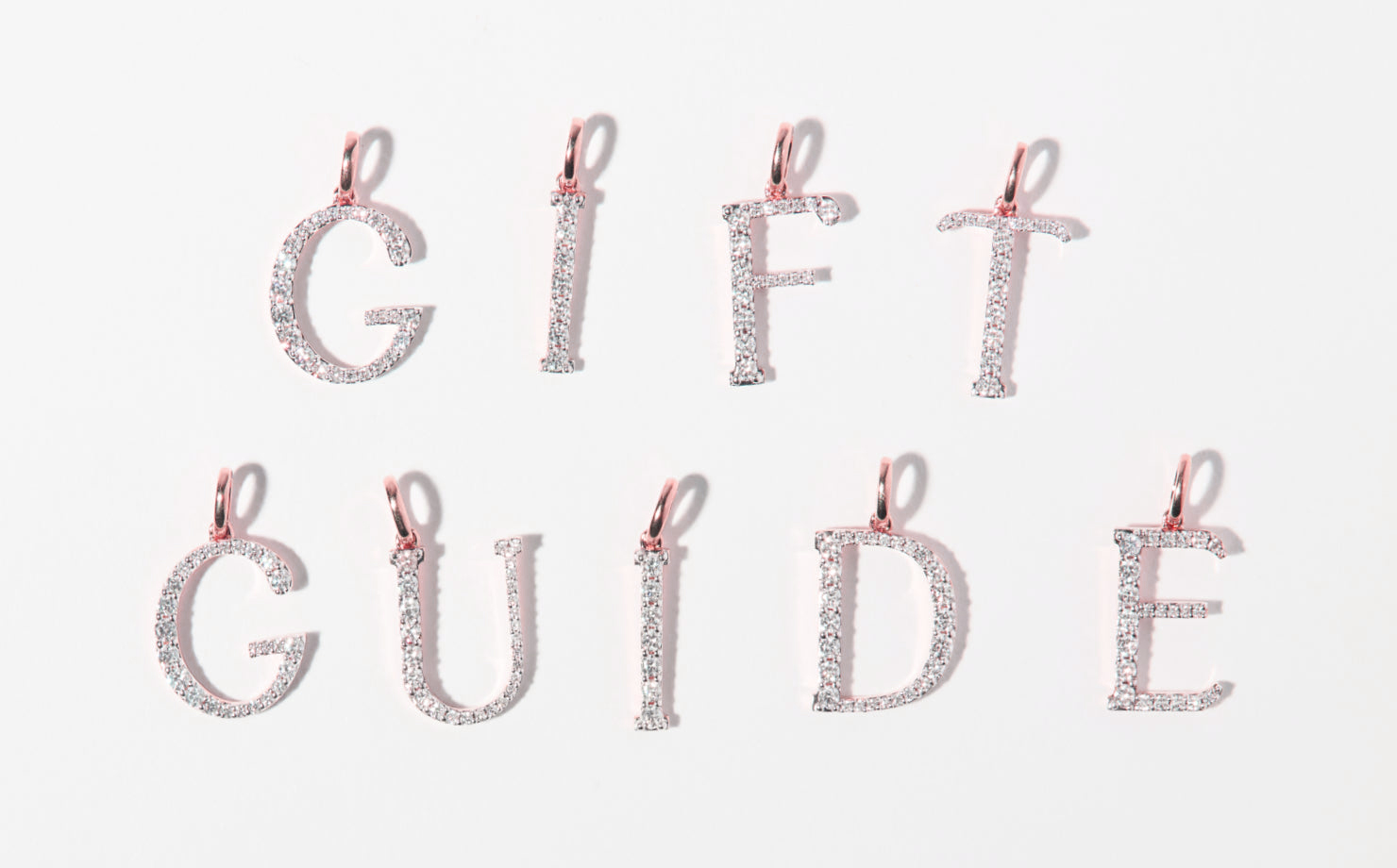 Diamond Pave Letter 3mm Pearl Initial Bracelet 