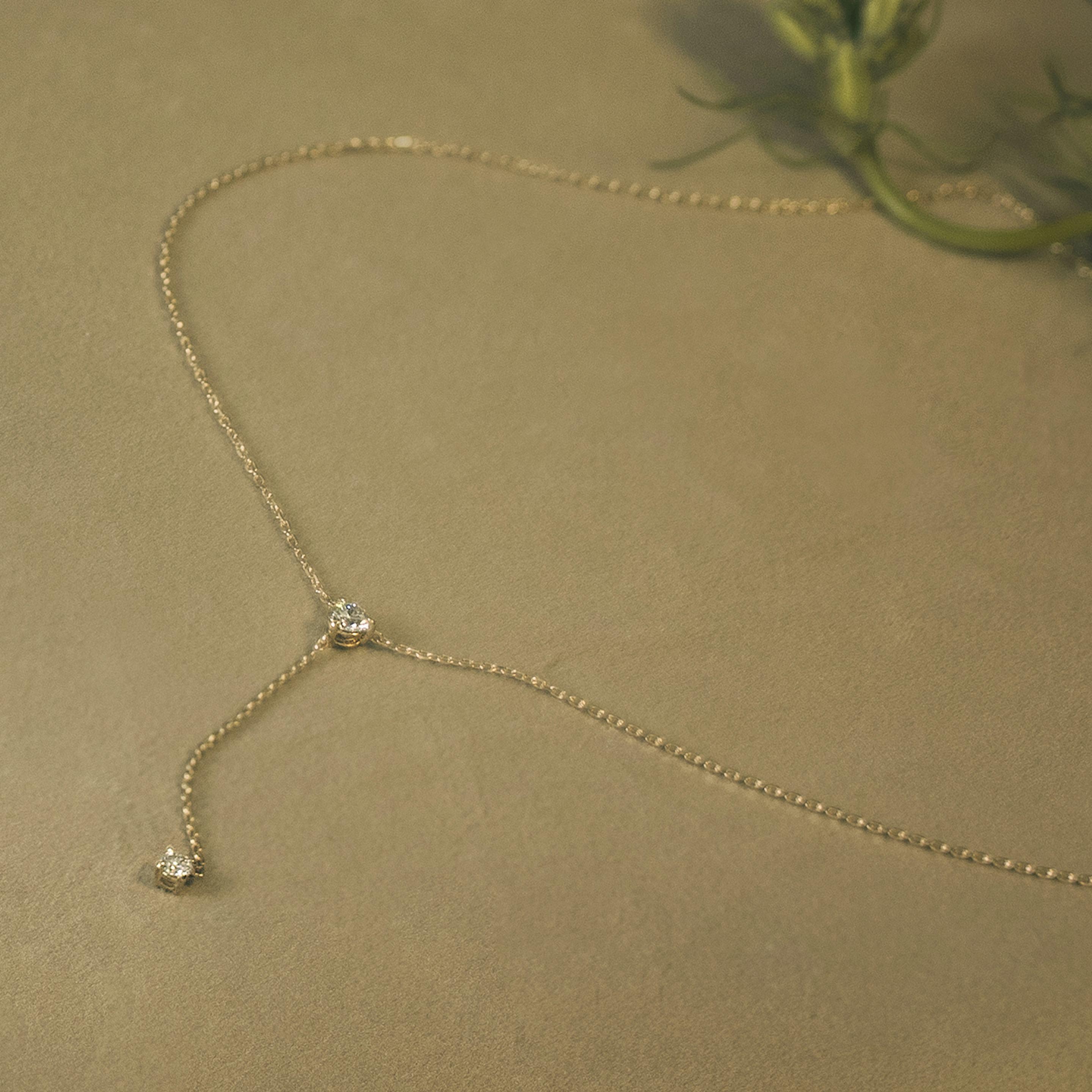 Duo Lariat Necklace - Intou