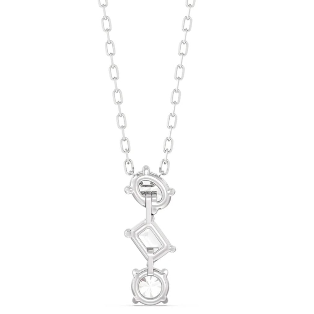 0.75 Carat Sleek Sparkle Diamond Necklace