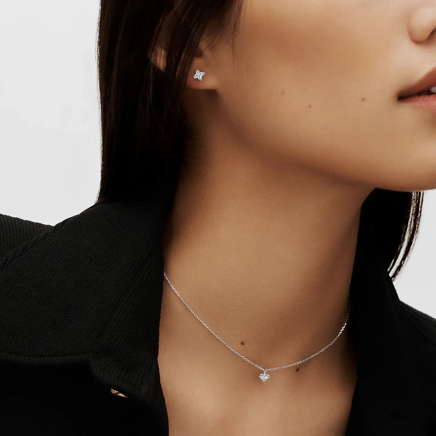 Star Cut Diamonds Pendant