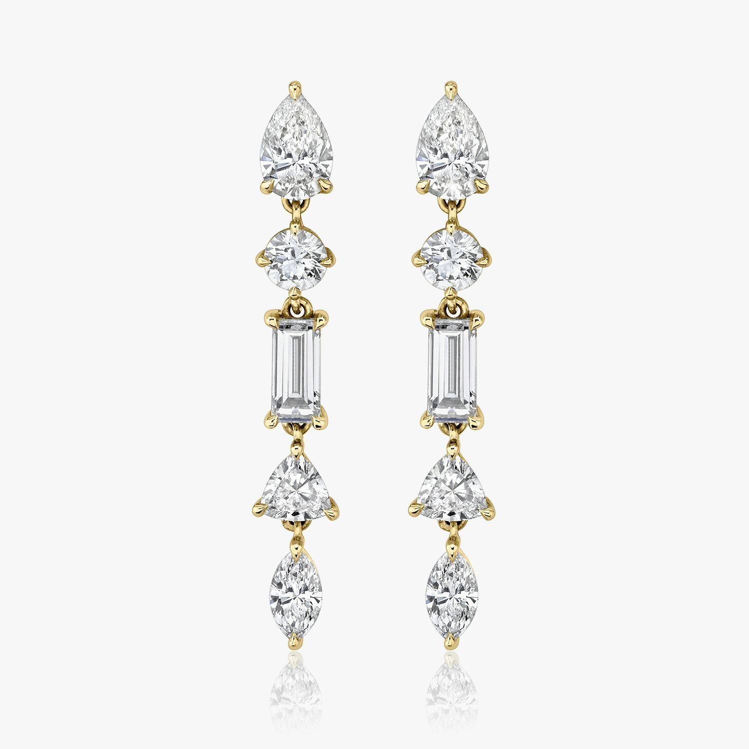Mixed Drop Earring - Intou