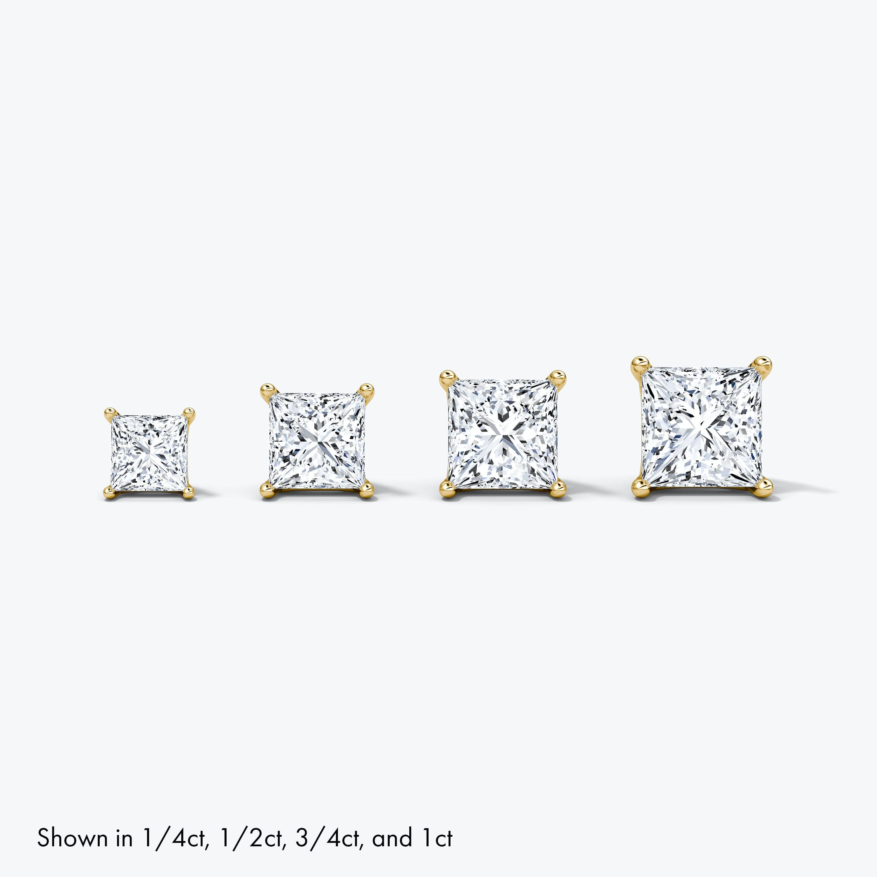 Princess Solitaire Stud - Intou