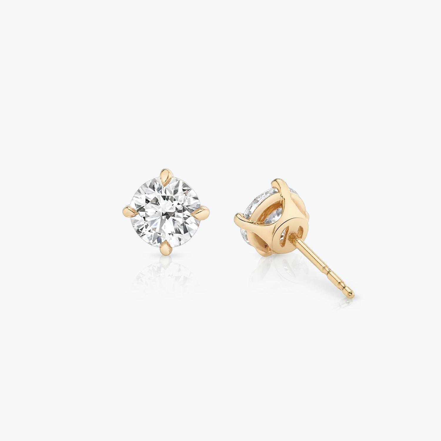 Round Solitaire Stud - Intou