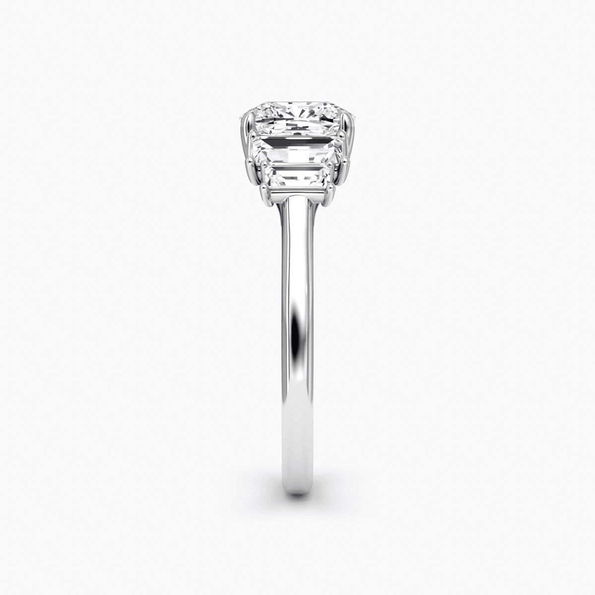 The Five Stone Heirloom Cushion Engagement Ring - Intou