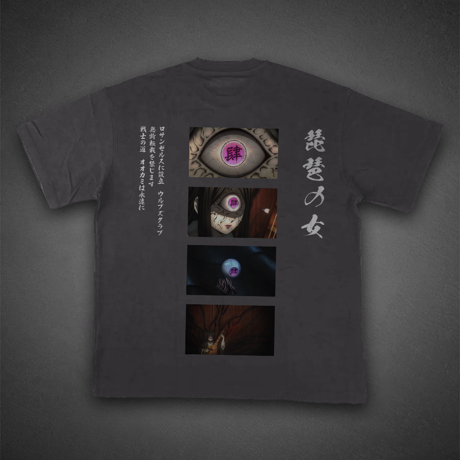 Breath Of Wolves London Tee in Gray