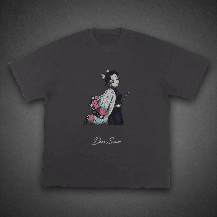 Butterfly Dance "Dakota" Tee Gray