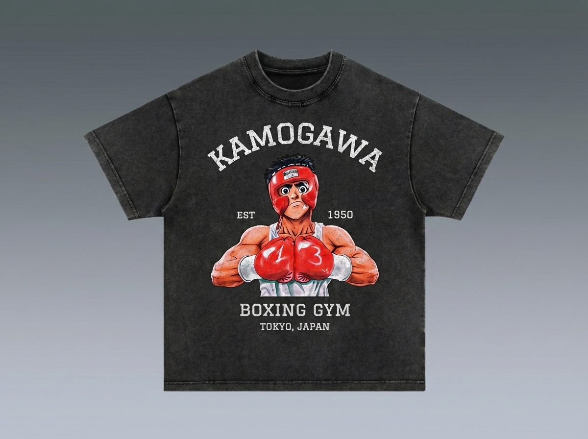 BOXER VINTAGE OVERSIZE TEE