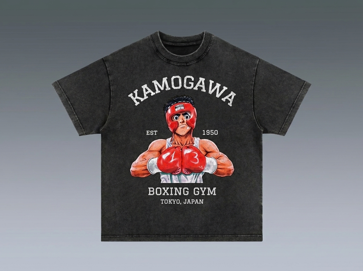 BOXER VINTAGE OVERSIZE TEE