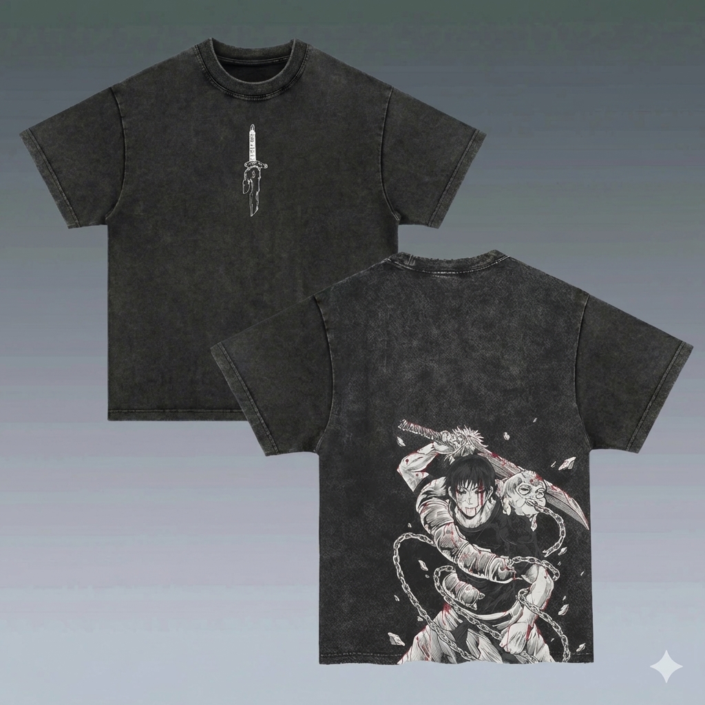 Divine Border 2-Sided Vintage Tee