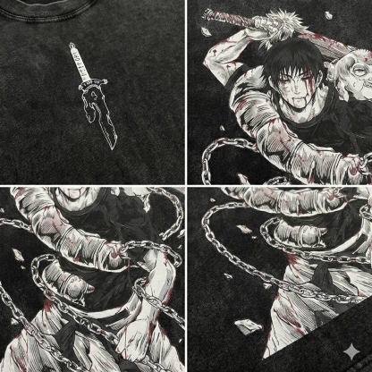 Divine Border 2-Sided Vintage Tee