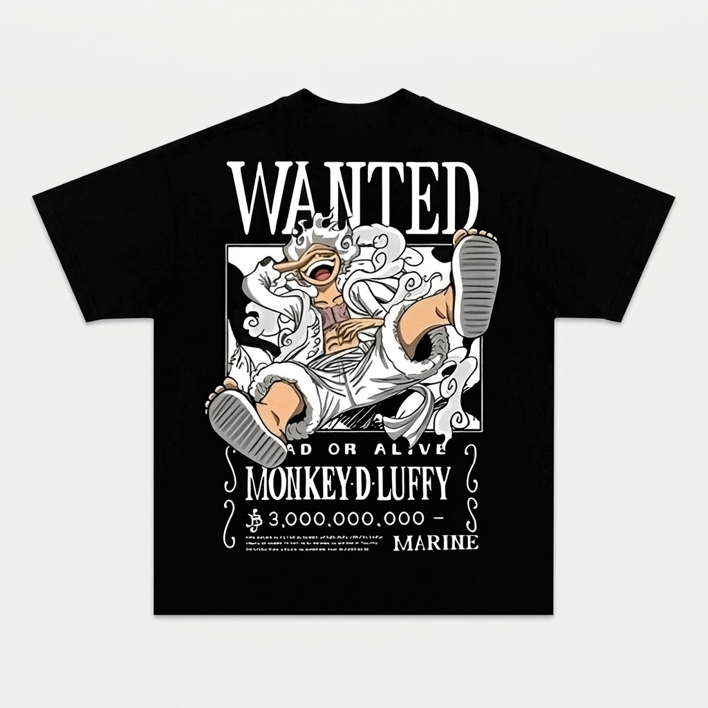 LUFFY ANIME INSPIRED VINTAGE TEE丨ONE PIECE-BACK