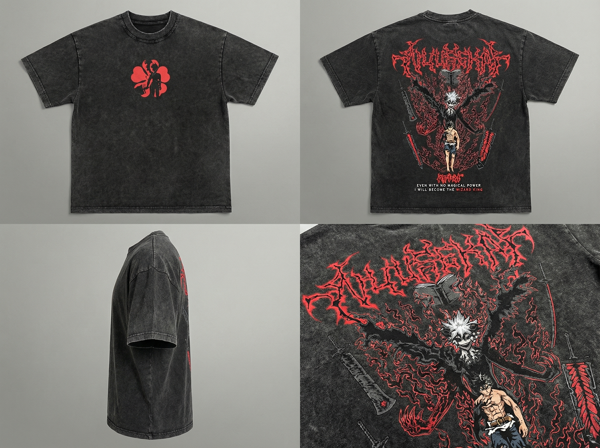 DEMON VINTAGE OVERSIZE TEE