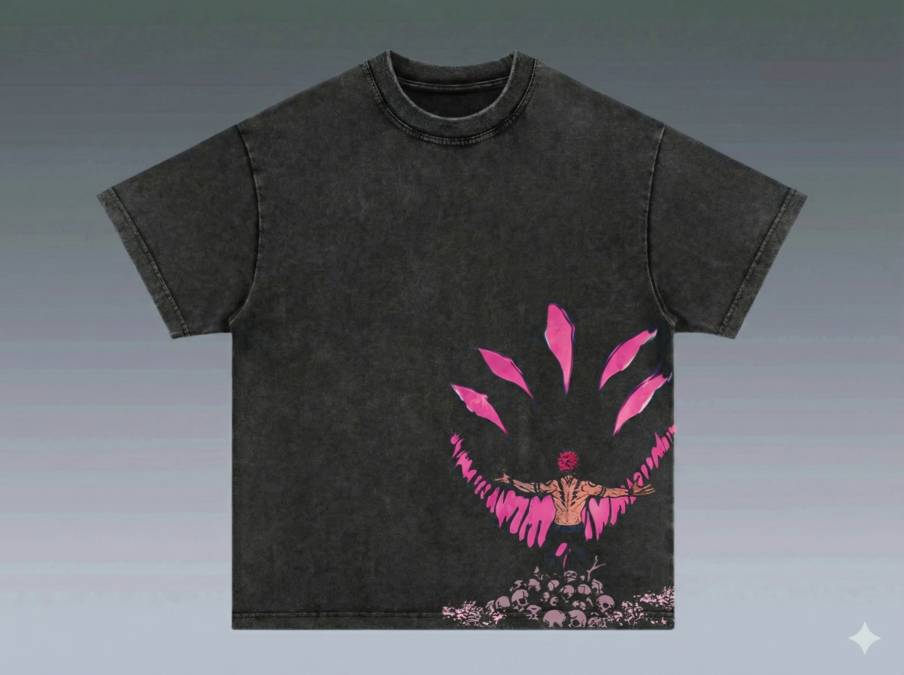 CURSED KING VINTAGE OVERSIZE TEE