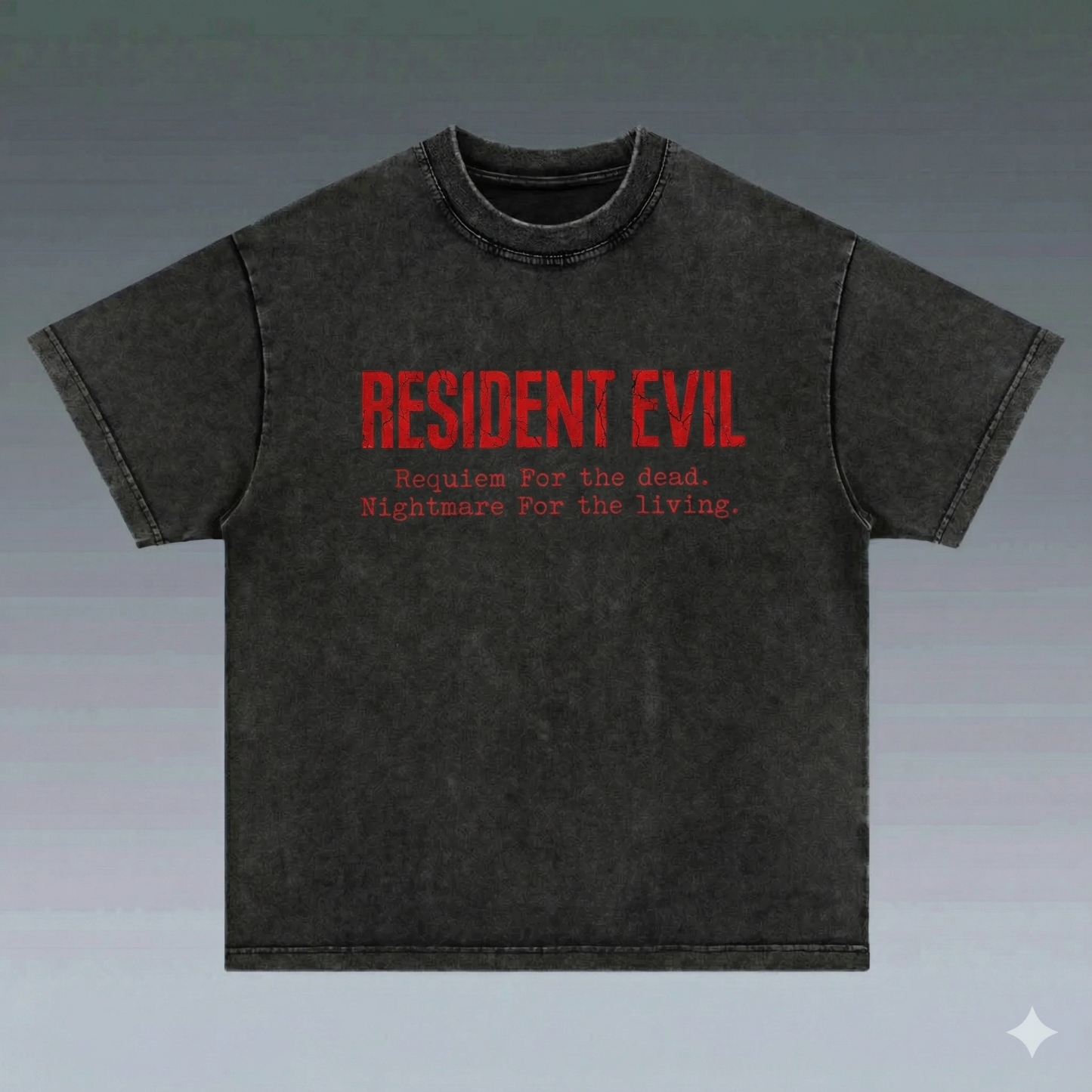 Resident Evil Unisex Fit Washed T-Shirt 2602001090