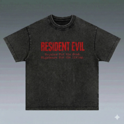 Resident Evil Unisex Fit Washed T-Shirt 2602001090