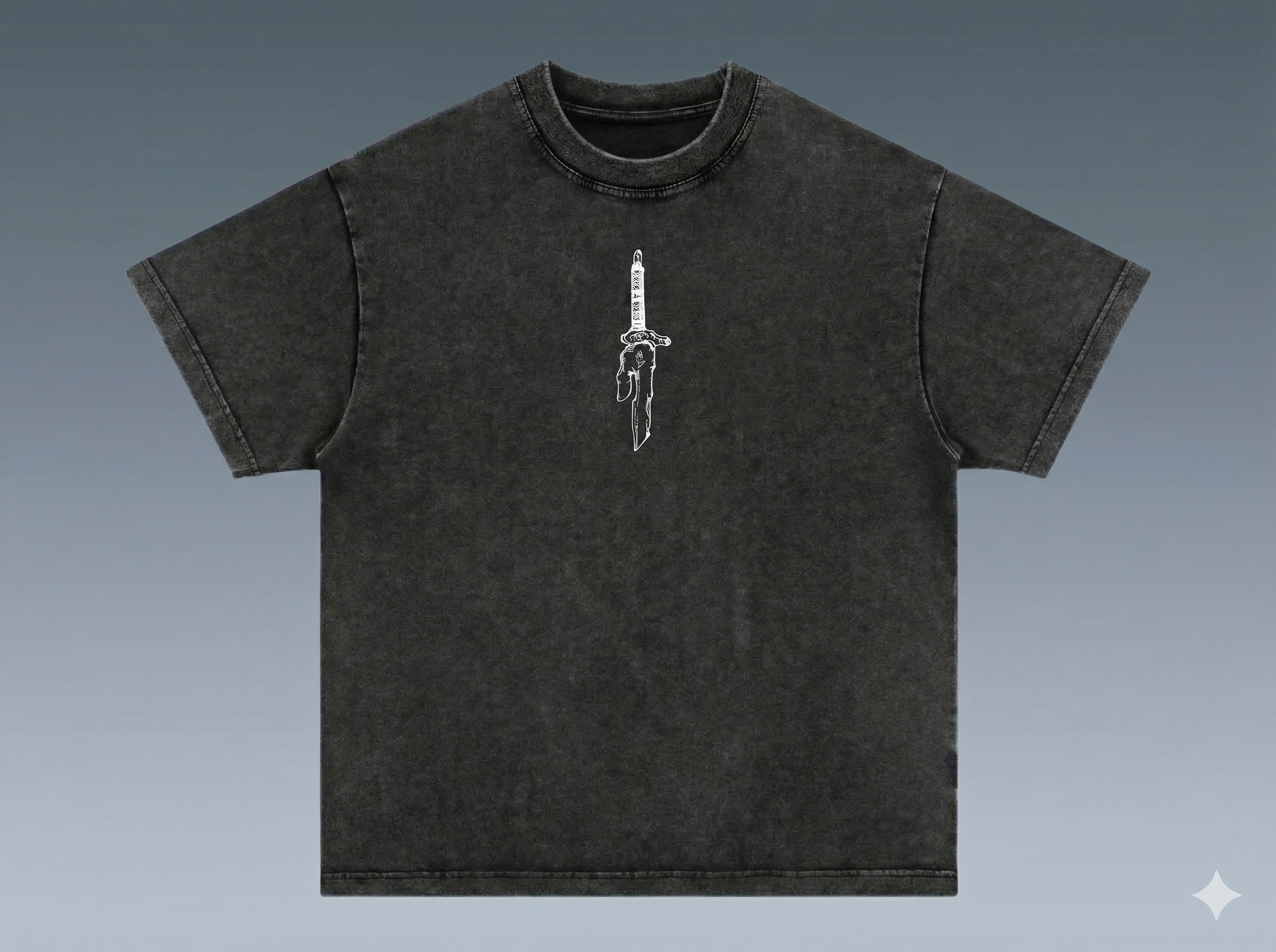 Divine Border 2-Sided Vintage Tee