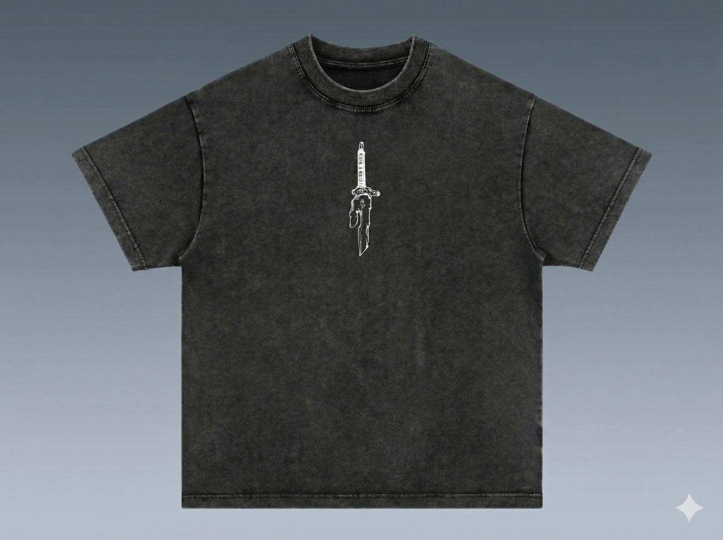 Divine Border 2-Sided Vintage Tee