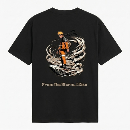 Naruto T-Shirt From The Storm I Rise