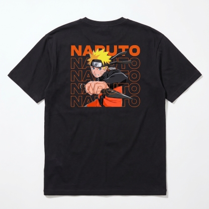 Naruto Uzumaki Black Tee - Naruto Merch