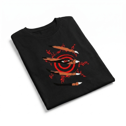 Naruto Uzumaki Black Tee - Naruto Merch