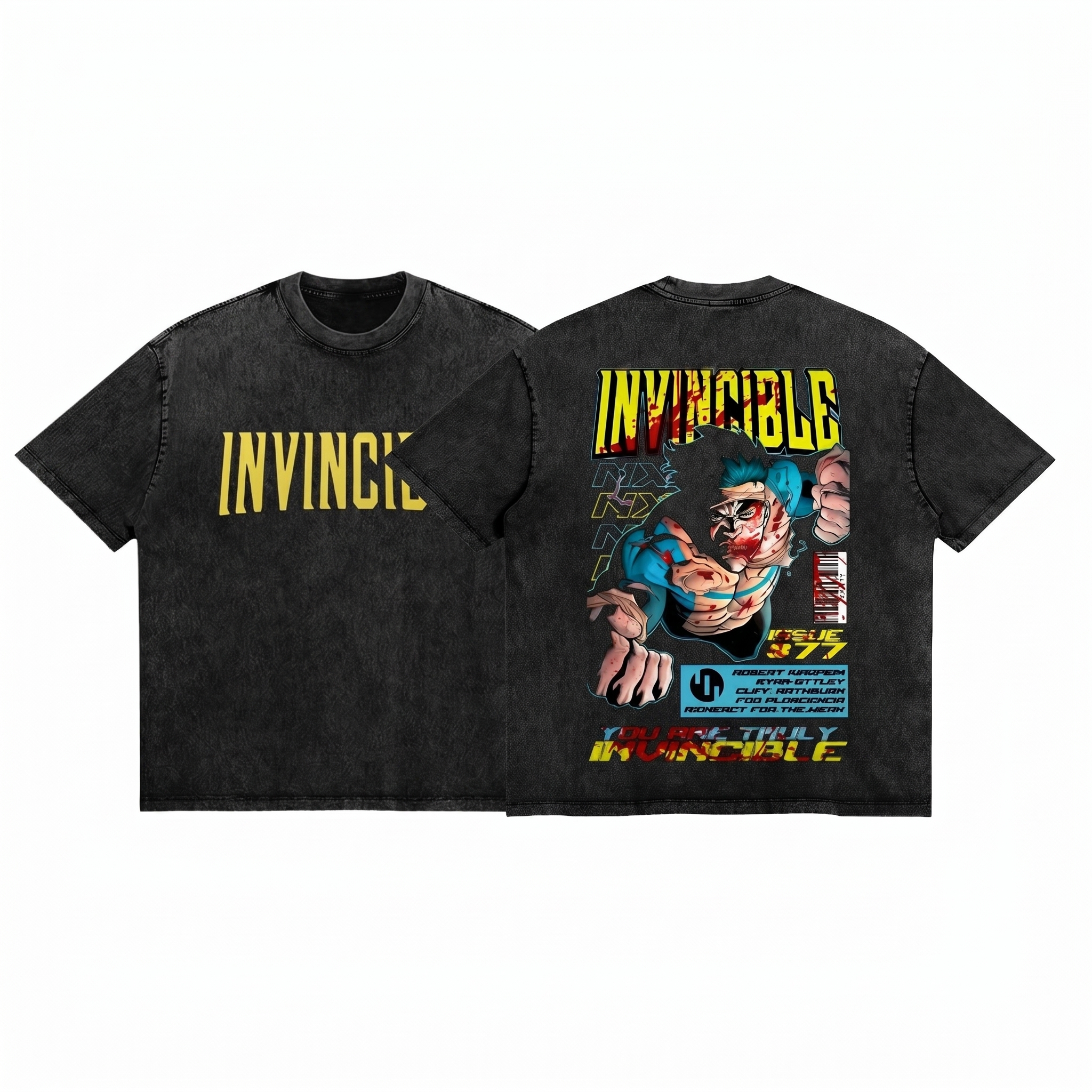 Issue #77: Battle-Worn Tee