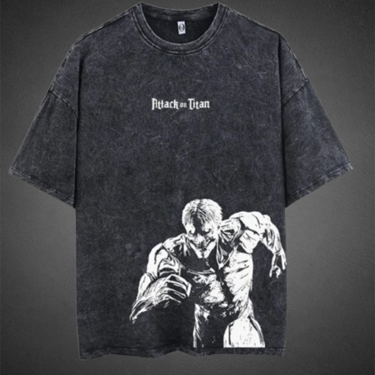 Attack On Titan "Armored Titan" Washed Tee