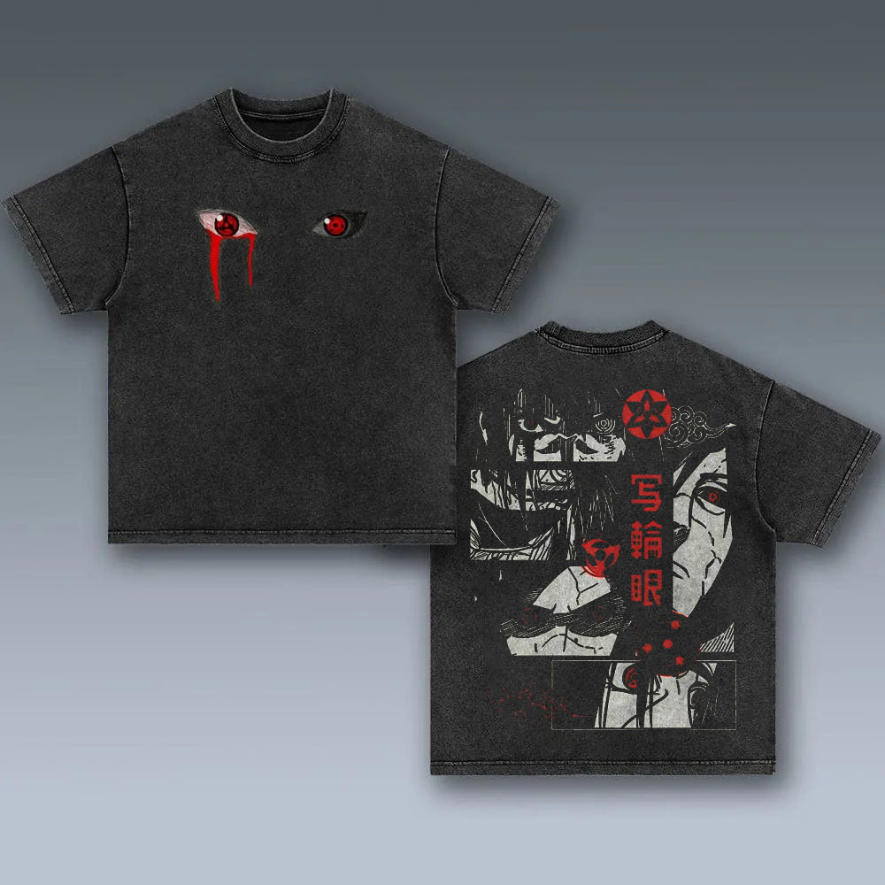 Naruto Shippuden Obito Oversize Washed Tee