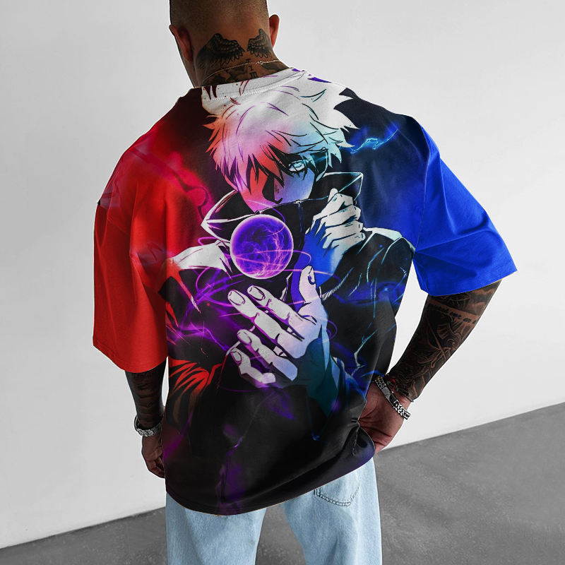 The Character "Satoru Gojo" In Jujutsu Kaisen T-shirt
