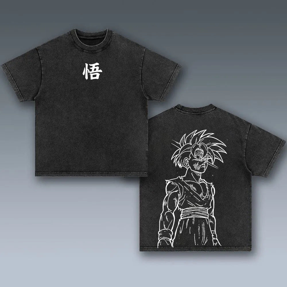 Battle-Worn Goku Gi Washed Tee