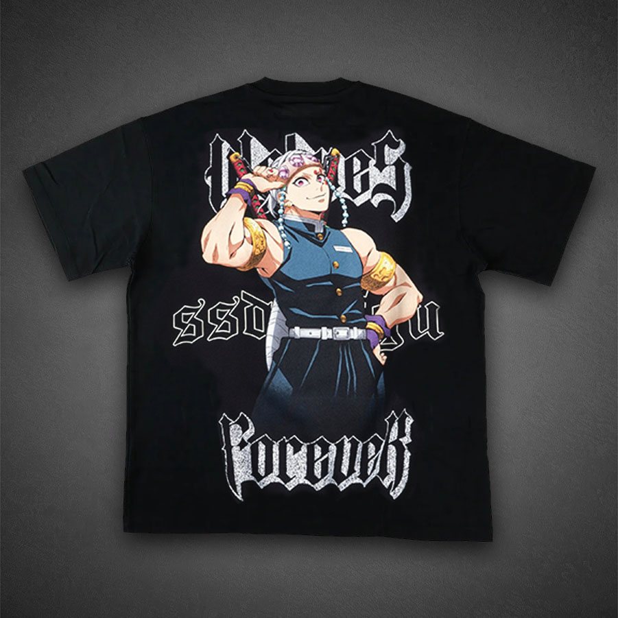 Breath Of Wolves London Black Tee