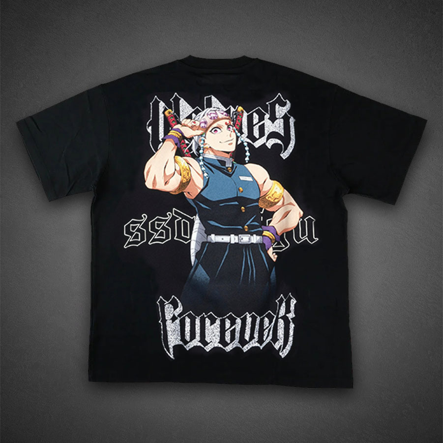 Breath Of Wolves London Black Tee