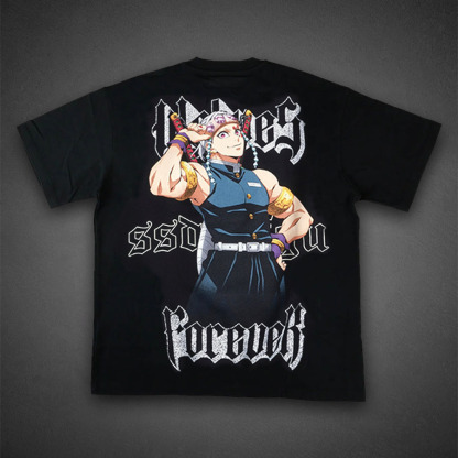 Breath Of Wolves London Black Tee