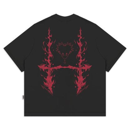 Anime [Jujutsu Kaisen] Themed Art Printed Tee