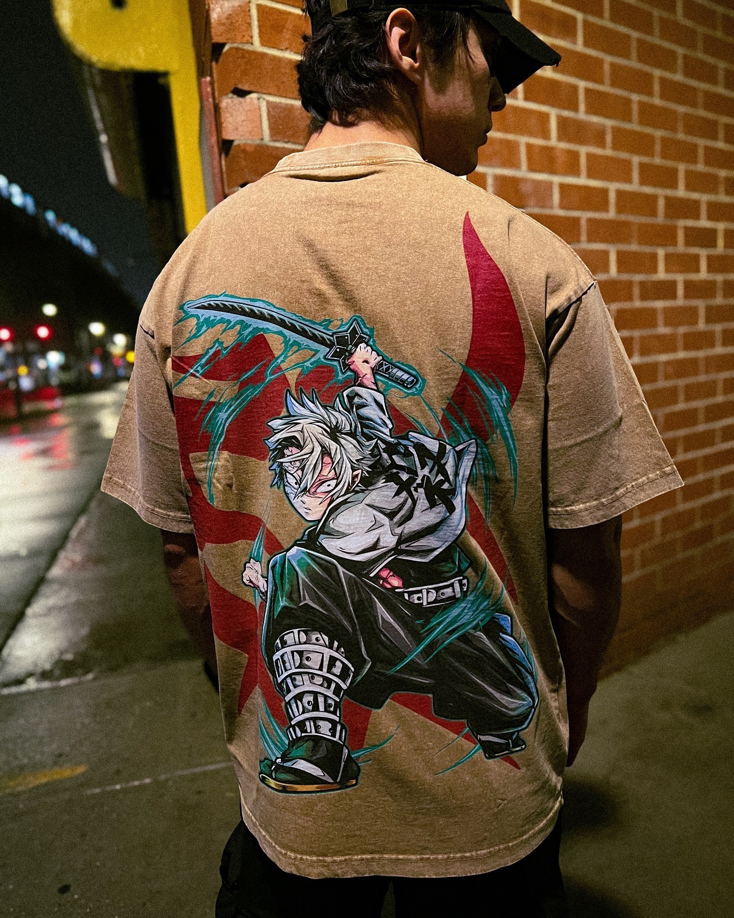 Sanemi Shinazugawa  Washed Tee