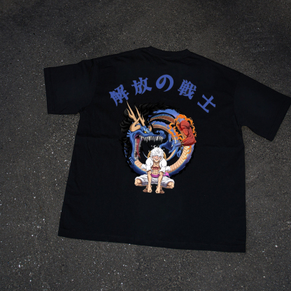 Anime [One Piece] Pattern T-shirt