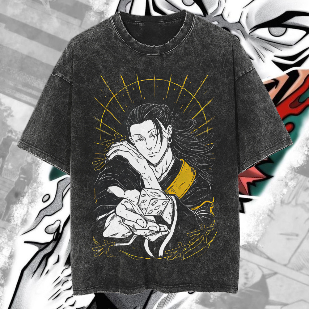 JJK Anime Art Print Tee – Simple & Bold