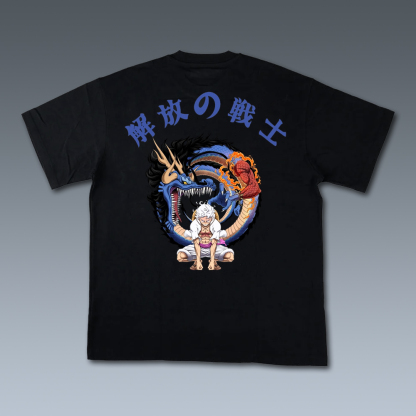 Anime [One Piece] Pattern T-shirt