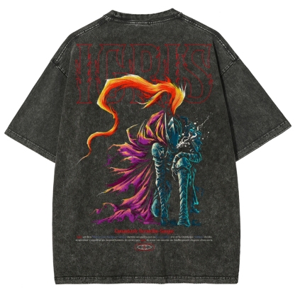 solo leveling Unisex Fit Washed T-Shirt