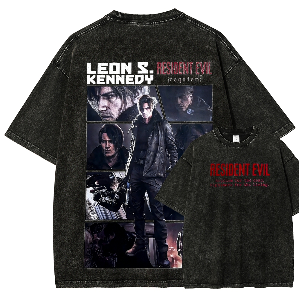 Resident Evil Unisex Fit Washed T-Shirt 2602001090