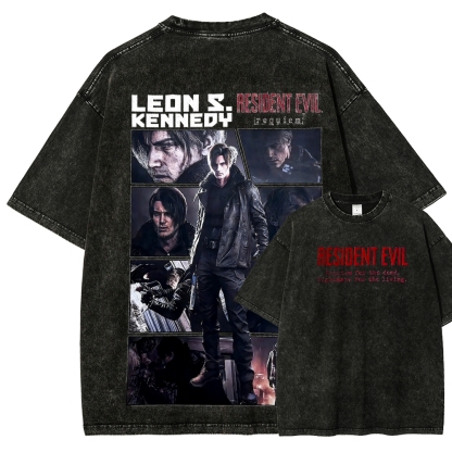 Resident Evil Unisex Fit Washed T-Shirt 2602001090