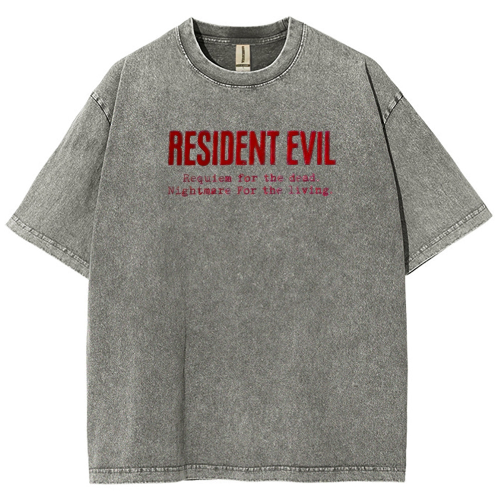 Resident Evil Unisex Fit Washed T-Shirt 2602001090