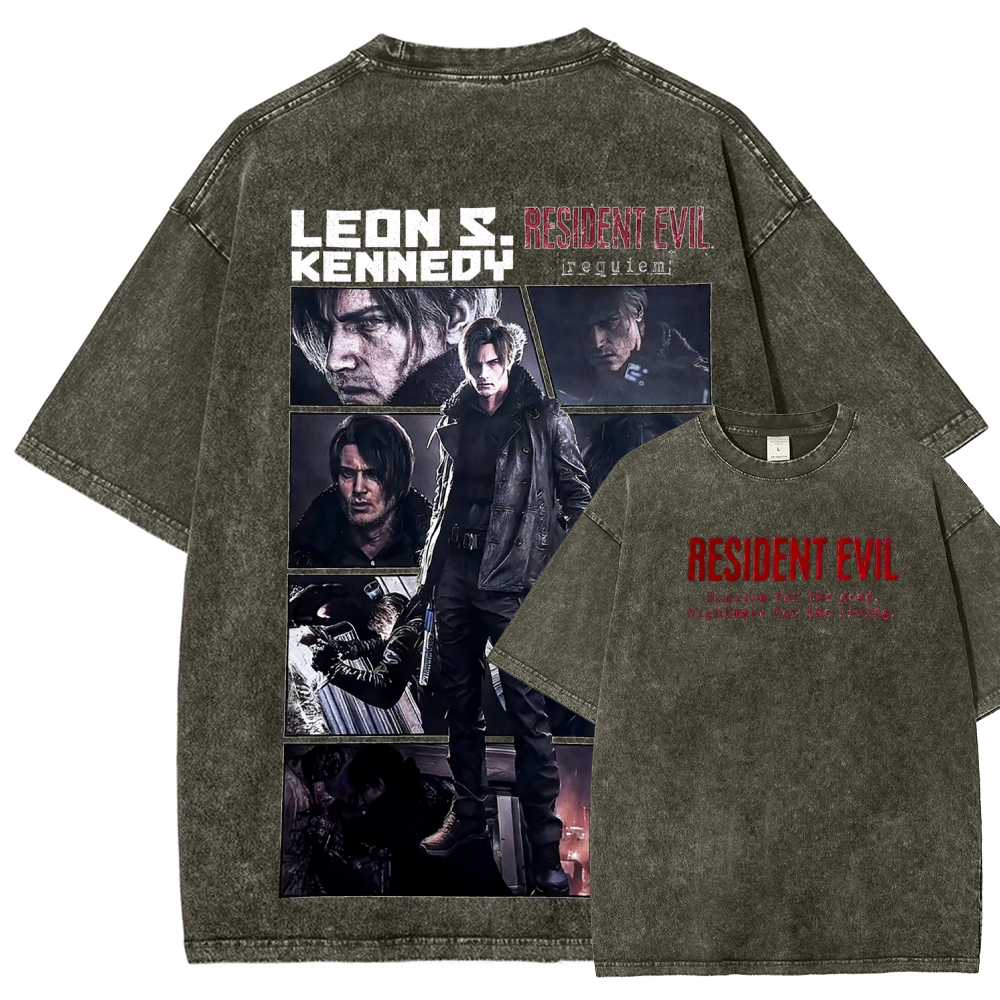 Resident Evil Unisex Fit Washed T-Shirt 2602001090